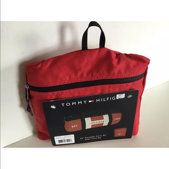 ‼️SOLD -OUT - ‼️ TOMMY HILFIGER DUFFLE TRAVEL BAG - Picture 3 of 8